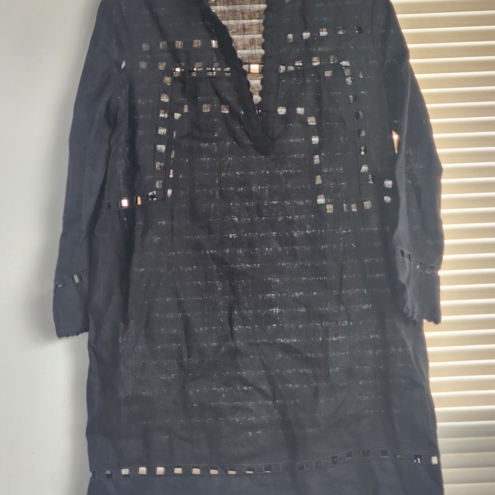 Tuckernuck Black Sheer Dress